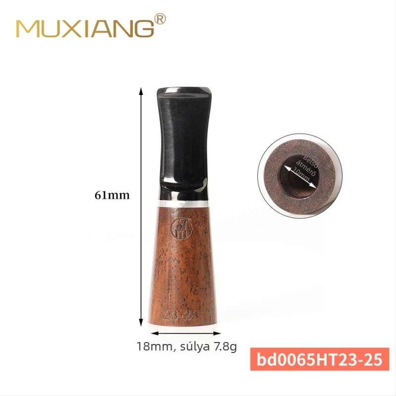 MUXIANG Wooden Aroma fa szivarszájrész, kézzel készített, személyre szabható, minimalistikus stílus