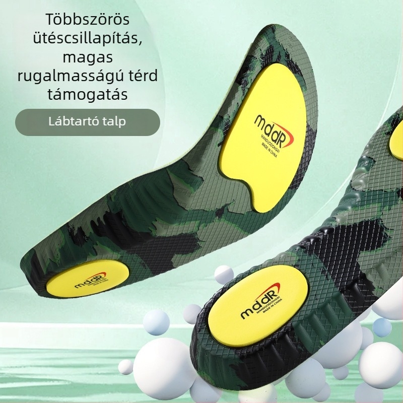 Uniszex sportcipők - PU anyag, izzadtságot szívó talpbetét, katonai edzés stílus, modell 5205-1, Mando Winter