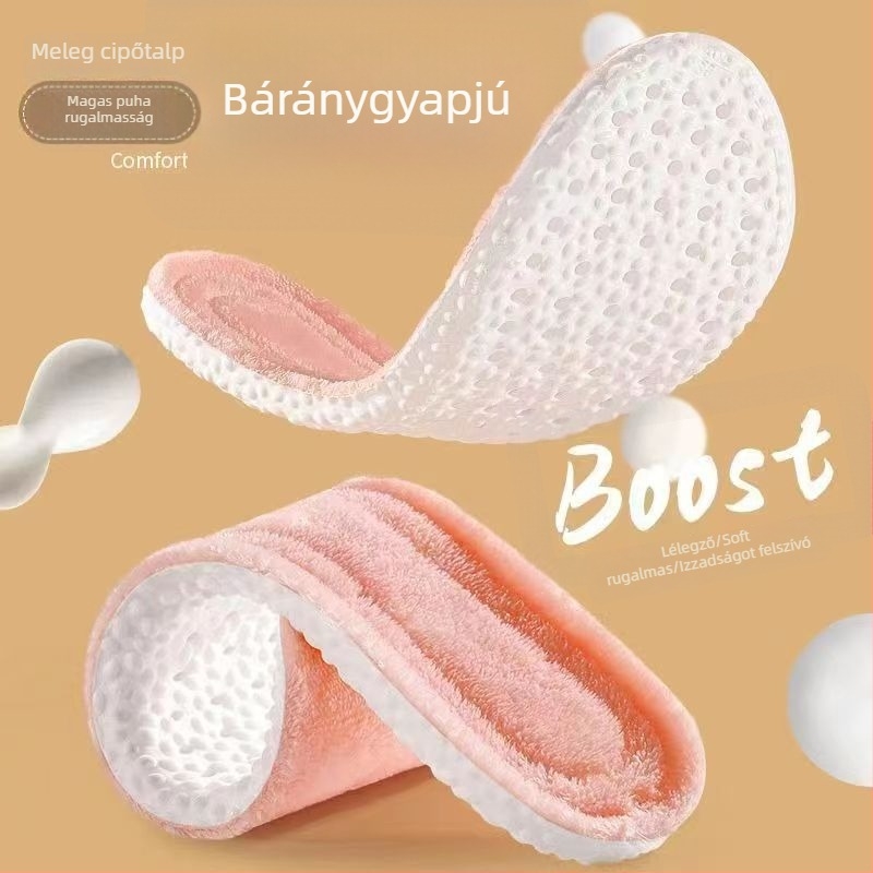 Melegítő talptalp – PU, teljes talptalp, nedvszívó/nedvességelvezető, téli/őszi használatra