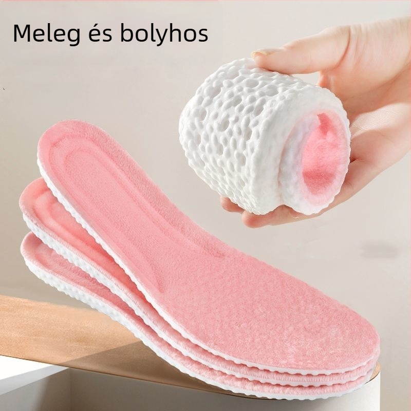 Melegítő talptalp – PU, teljes talptalp, nedvszívó/nedvességelvezető, téli/őszi használatra