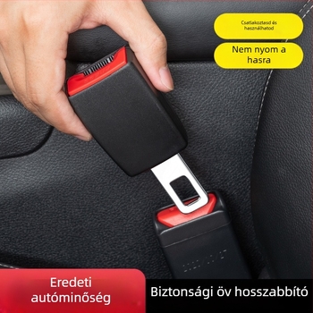 Autóbiztonsági öv hosszabbító klipsz és csatlakozó — poliészter, súly 120 g, márka JYNB, típus Praktikus