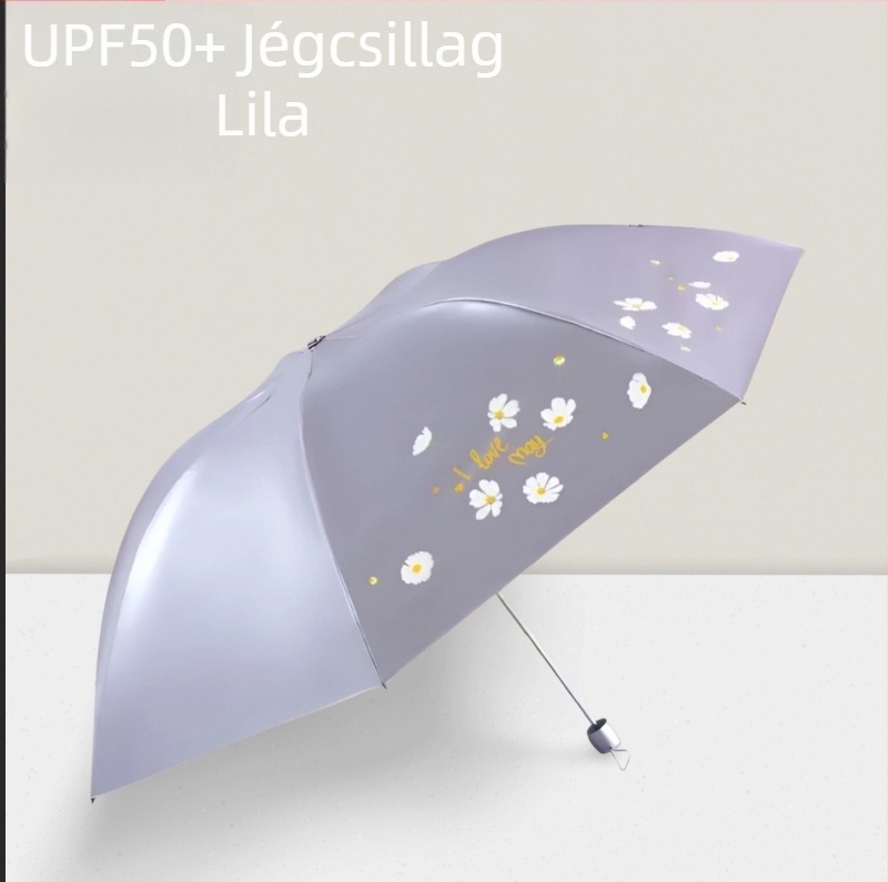 Ceruza alakú napsugár-napernyő, acélváz 7 bordával, kézi nyitás-zárás, 190T poliészter szövet, UPF>50 UV-védelem