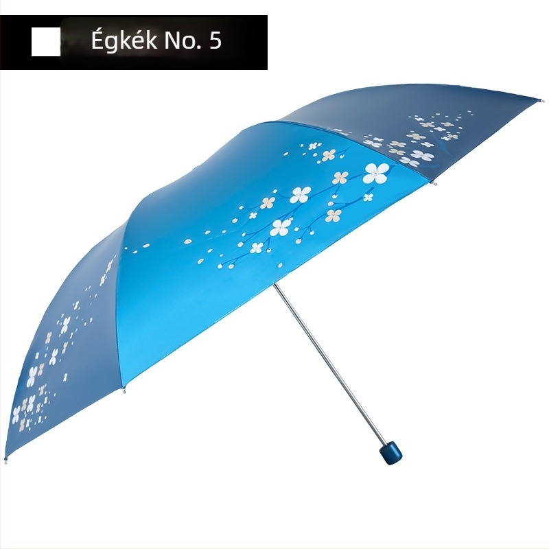 Ceruza alakú napsugár-napernyő, acélváz 7 bordával, kézi nyitás-zárás, 190T poliészter szövet, UPF>50 UV-védelem