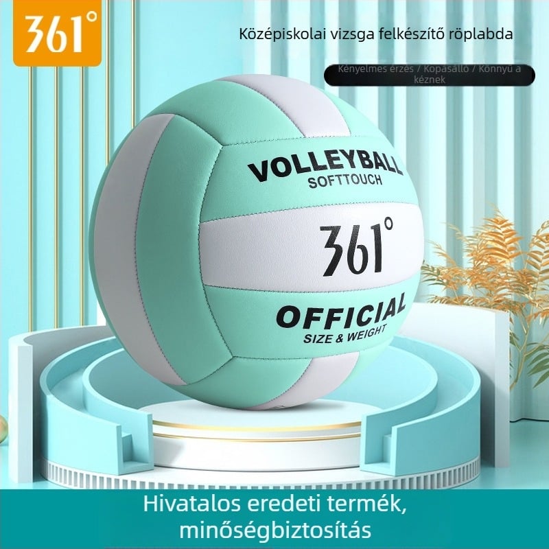Röplabda labda – tehénbőr, gépi varrás, tengerparti röplabda, logó nyomtatás elérhető, testreszabás lehetséges