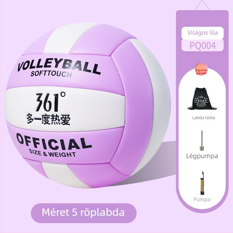 Röplabda labda – tehénbőr, gépi varrás, tengerparti röplabda, logó nyomtatás elérhető, testreszabás lehetséges