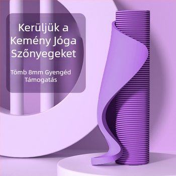 Jóga matrac kezdőknek – NBR anyag, 8 mm vastagság, 450 g súly, testreszabás elérhető