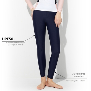 Női hosszú ujjú gyorsan száradó fürdőruha, konzervatív szabás, testhez álló, napvédelem, bélés 20% Spandex, 80% Nylon, 210 g/m2, melltámasz párna