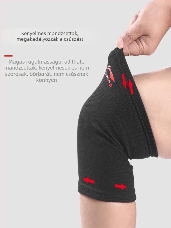 Li Ning sport térdvédők kosárlabdára és futásra – professzionális férfi- és női ízületvédők, melegítő térdvédők