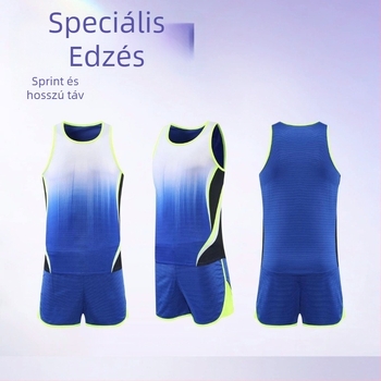 Pályaedzésre szánt öltözetkészlet férfiak és nők számára — futásra, MXT6217, 100% poliészter, bélés 100% poliészter, atlétika