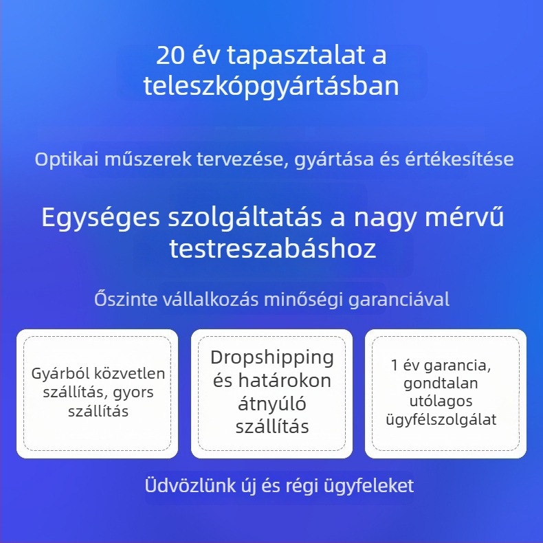 Voying Eagle éjjellátó HD videóval, 19x zoom, kézben tartható, infravörös, kültéri használatra