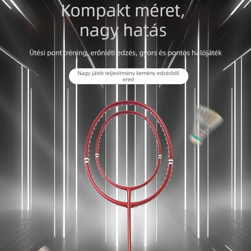 Guangyu tollaslabda ütő, szénszálas keret, 75–79 g, G5 markolat, egyenes ütés, amatőr junior játékosok számára