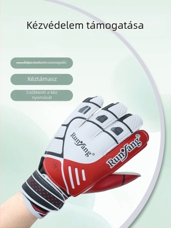 Futball kapus kesztyű, szivacslatex anyag, uniszex, edzéshez, Moisturize márka, testreszabás elérhető