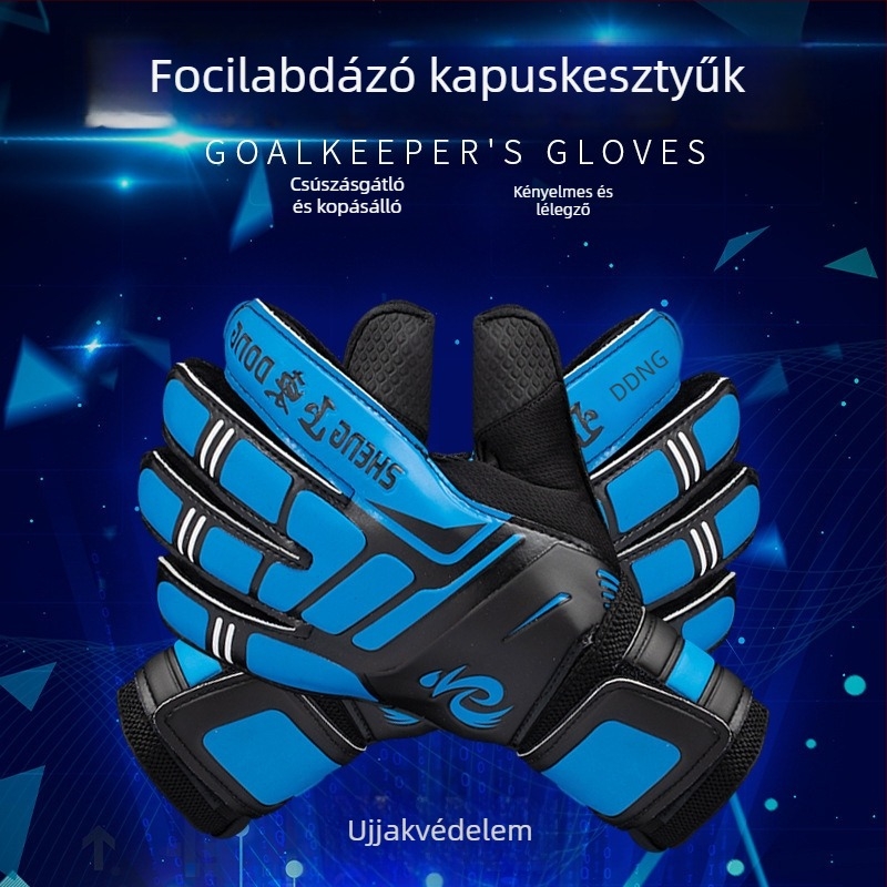 Kapus kesztyűk 618 – Zhengdong, unisex, ujjvédelem, lélegző, kopásálló, csúszásmentes, labdarúgáshoz