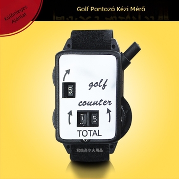 Golf pontozó karóra – kézi, hordozható, testreszabható, licencelt magáncímke