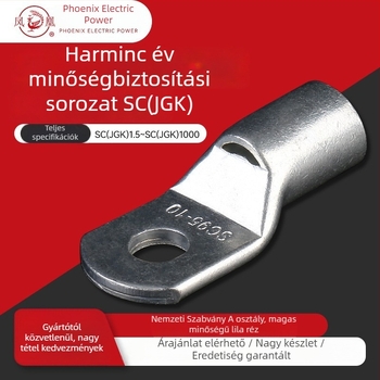 Crimp terminál SC sorozat Phoenix, réz vezeték terminál, alkalmazási tartomány 1–300