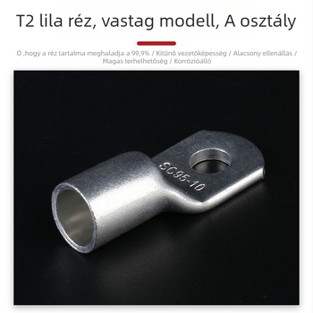 Crimp terminál SC sorozat Phoenix, réz vezeték terminál, alkalmazási tartomány 1–300