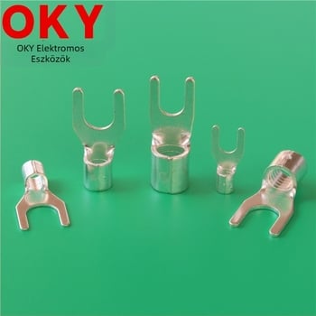 UT1.5-4 hidegpréselt terminál, rézből, ezüstbevonatú, 1 lyuk, 220V, 2A