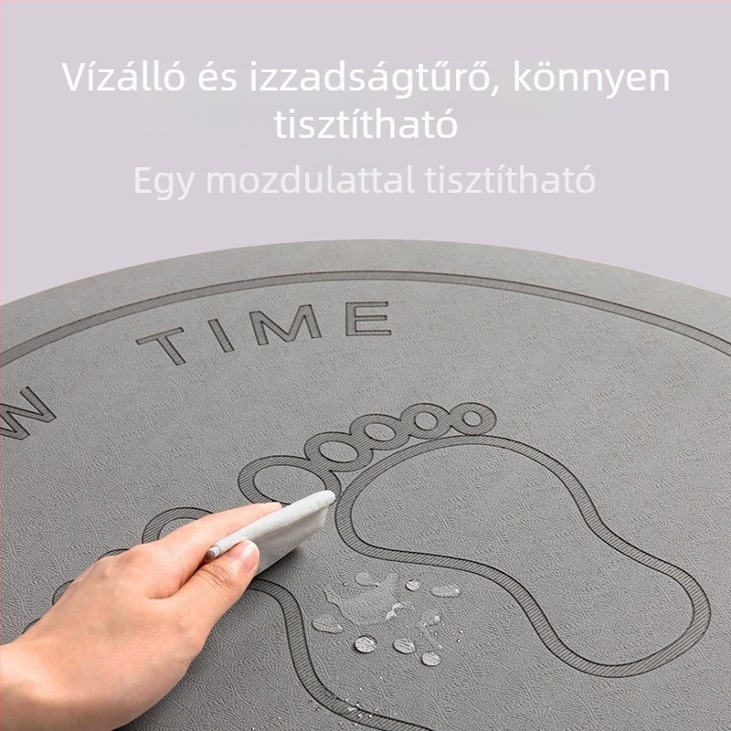 Kötél nélküli ugráló matrac jógahoz, ütéscsillapító és csúszásmentes felülettel; anyag: TPE, tömeg: 248 g, vastagság: 6/8 mm, testreszabható