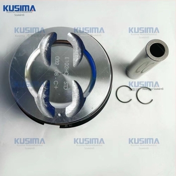 Kusma márkájú pistonkészlet Chevrolet GM 5.7L-hez — 3 gyűrűsáv; Gyűrűk szerkezete: kombinált gyűrű; Gyűrű profilja: hordógyűrű; Anyag: alumíniumötvözet