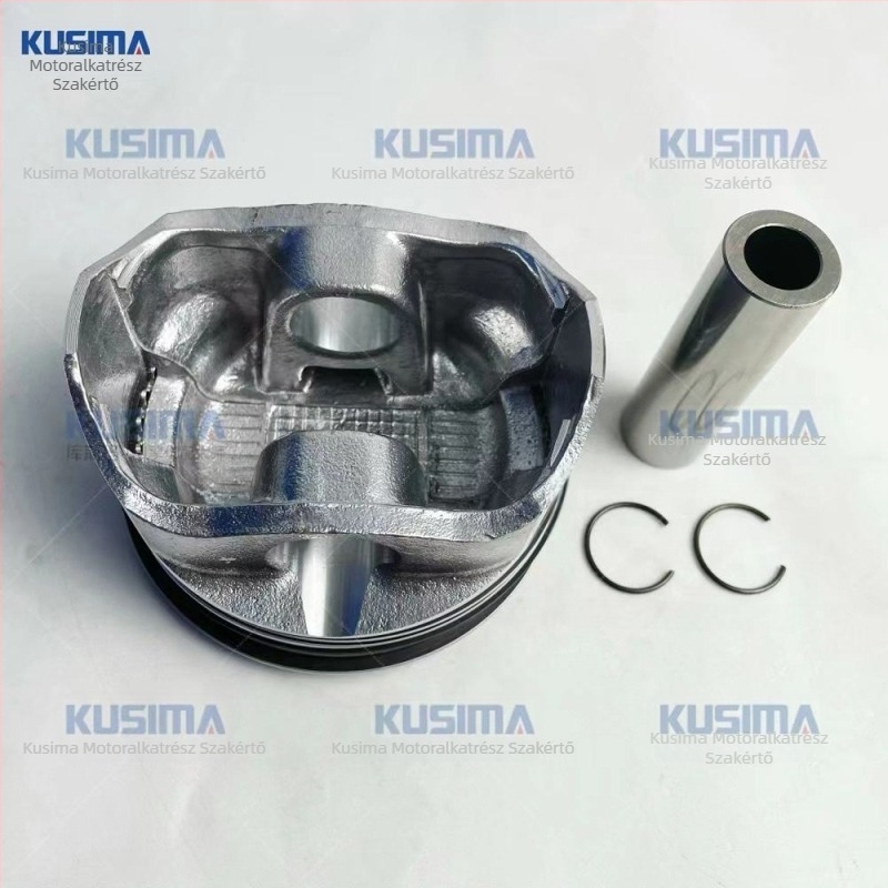 Kusma márkájú pistonkészlet Chevrolet GM 5.7L-hez — 3 gyűrűsáv; Gyűrűk szerkezete: kombinált gyűrű; Gyűrű profilja: hordógyűrű; Anyag: alumíniumötvözet