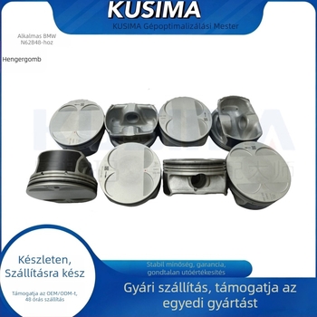 KUSIMA Dugattyúgyűrű a BMW N62B484.8L-hez — 3 gyűrűs hornyok, kombinált gyűrű, hordó alakú keresztmetszetű gyűrű, alumíniumötvözet (11257542292)