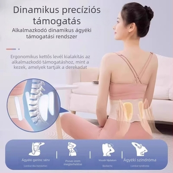 Derék-támasztó öv - Poliészter, Lycra Waist Support Belt, Univerzális, Kosárlabdához, Deréktáji védelem