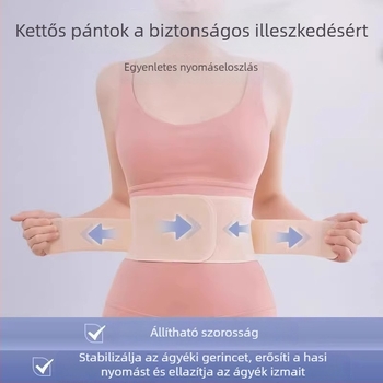Derék-támasztó öv - Poliészter, Lycra Waist Support Belt, Univerzális, Kosárlabdához, Deréktáji védelem