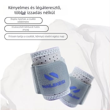 Relix Kompressziós csuklóvéd felnőtteknek – Mercerized anyag, SBR, nylon, spandex; alkalmas fitneszre és sportokra (kosárlabda, röplabda, asztalitenisz, badminton)