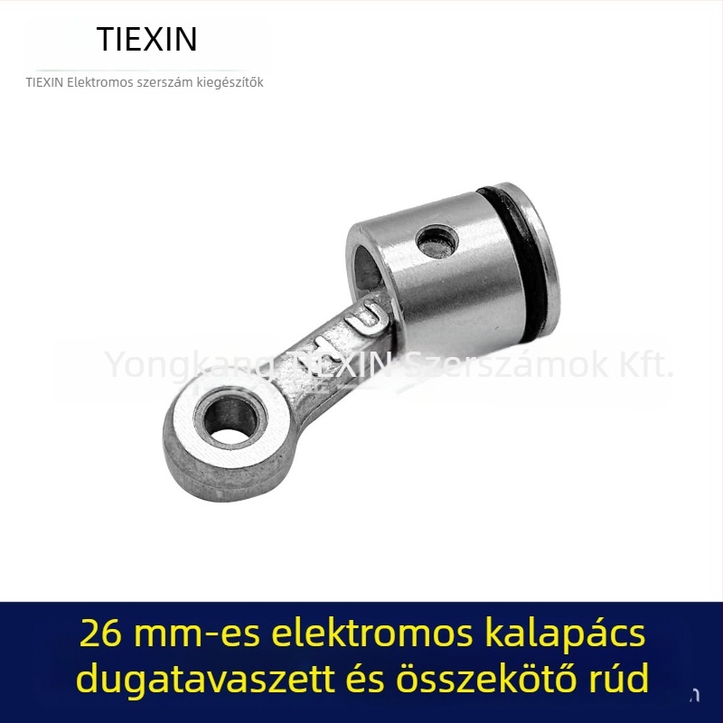 Dugattyú-készlet elektromos kalapácshoz - dugattyú, dugattyúgyűrűk, dugattyúcsapok, hajtókar, hengerolaj