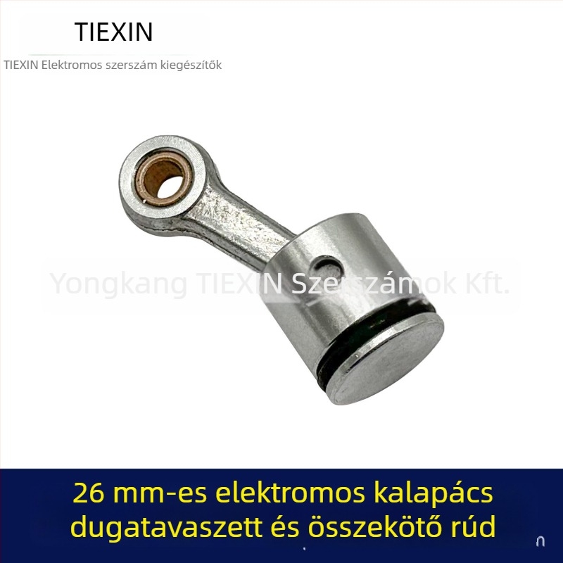 Dugattyú-készlet elektromos kalapácshoz - dugattyú, dugattyúgyűrűk, dugattyúcsapok, hajtókar, hengerolaj