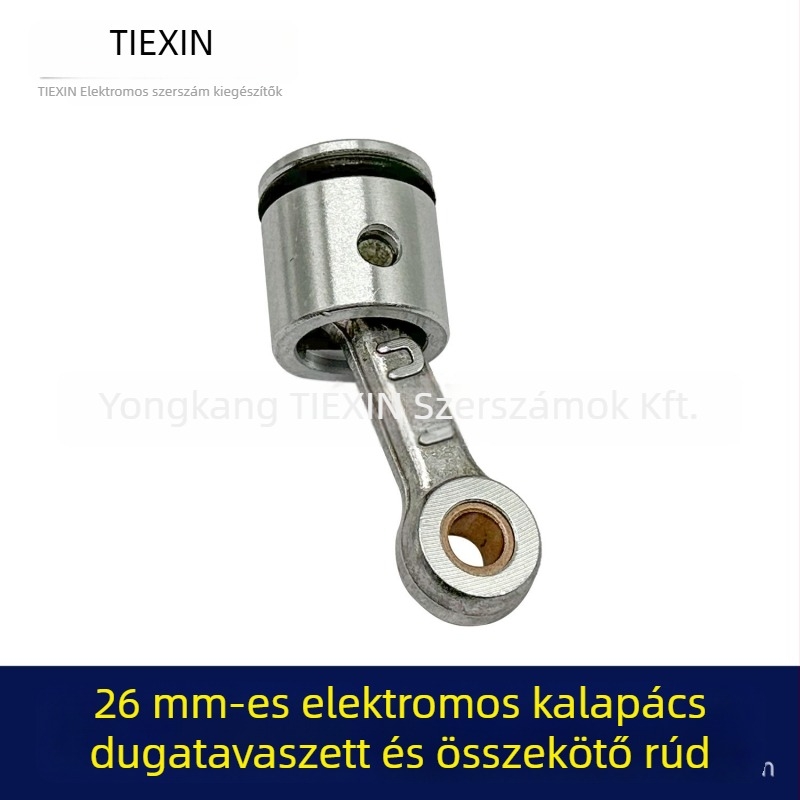 Dugattyú-készlet elektromos kalapácshoz - dugattyú, dugattyúgyűrűk, dugattyúcsapok, hajtókar, hengerolaj