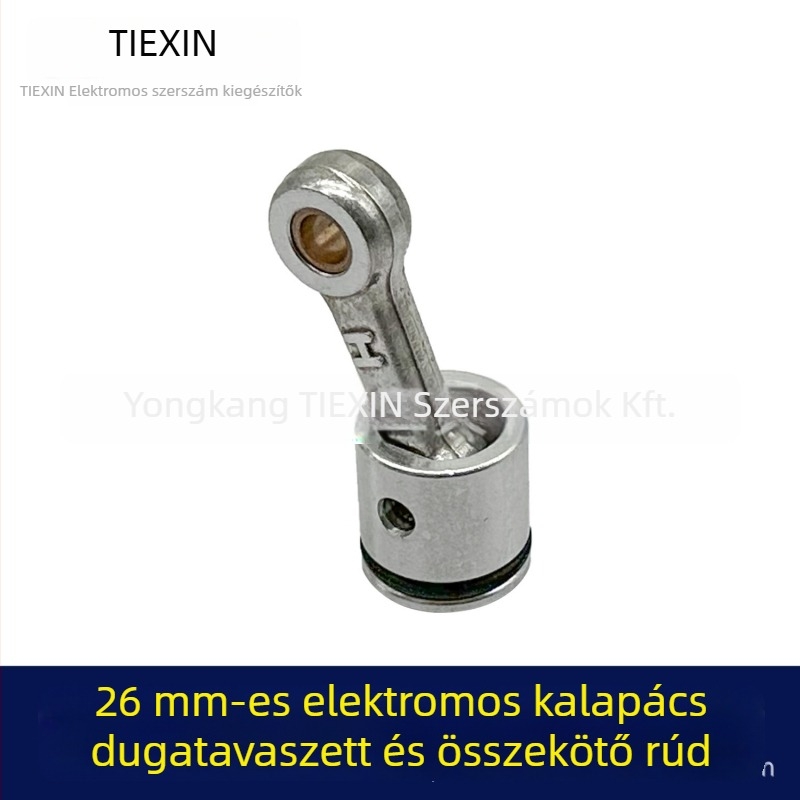 Dugattyú-készlet elektromos kalapácshoz - dugattyú, dugattyúgyűrűk, dugattyúcsapok, hajtókar, hengerolaj