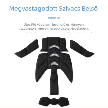 Yongbao Lovas sisak - Uniszex felnőtt, ABS/EPS héj, testreszabás elérhető