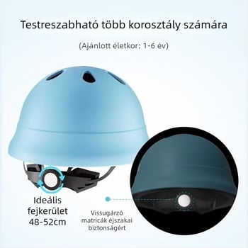 Japán-stílusú gyerek sisak ABS, fél sisak, gyerekeknek, off-road használatra robogóval és egyensúlykerékpárral, 3C tanúsítvány.