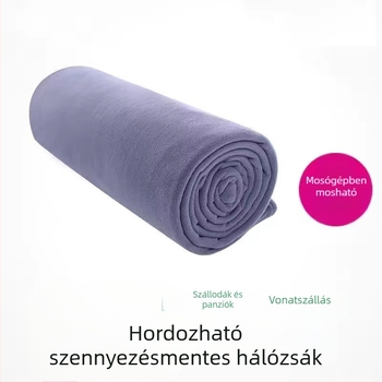 Felnőtt polár fleece hálózsák levehető, mosható béléses, polár fleece anyagból készült, boríték szerkezet, súly 650 g, alkalmas szabadtéri utazásokhoz és beltéri használathoz