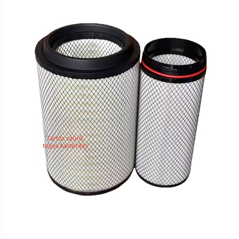 Légszűrő elem K2841 PU2841 nehéz tehergépkocsikhoz, nanofiltráció, közvetlen felszerelés
