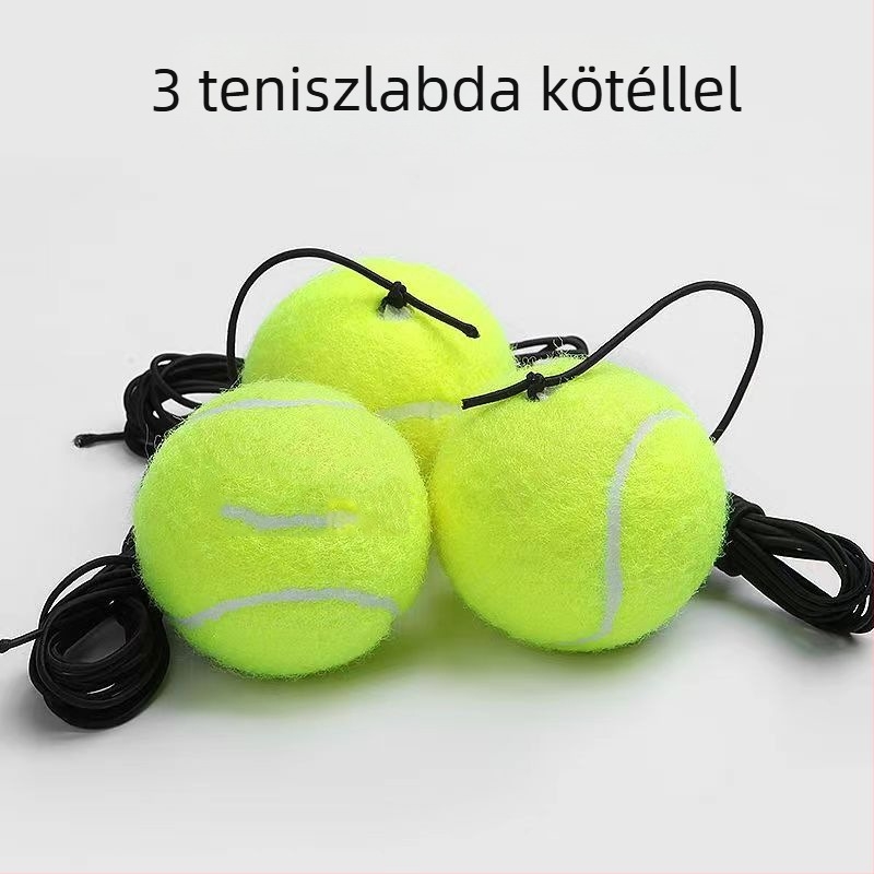 Tenisz edző egyéni gyakorláshoz vonalhoz rögzített visszacsapó rendszerrel – gumi anyag, univerzális specifikációk, Tianxu márka