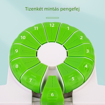 ZEQUAN 12 az 1-ben többfunkciós papírvágó – műanyag test, maximális papírméret: A4