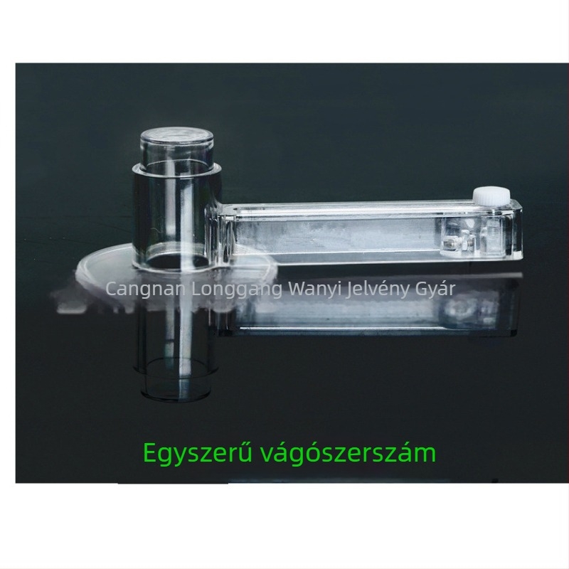 Kézi körkivágó papírokhoz, Trillions márkájú, modellek 25/32/37/44/58/75 mm, vágási tartomány 35–210 mm, súly 0,5 kg, hordozható kézműves eszköz