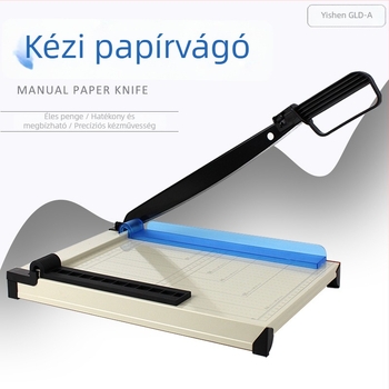 Yishen GLD-A A4 kézi papírvágó - Fém kivitel, Modell 1000GLDA, A4 vágási kapacitás