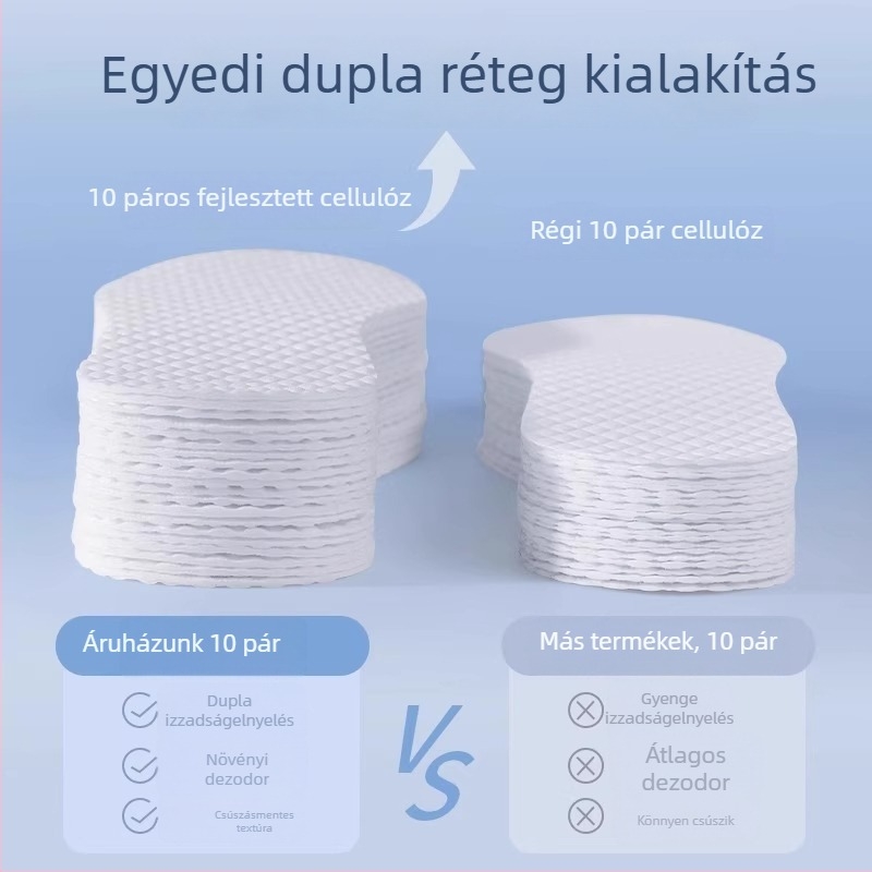 Egyszer használatos talpbetét, izzadságot felszívó, lélegző, vastított, katonai kiképzéshez, sporthoz és utazásokhoz (YCXXD)