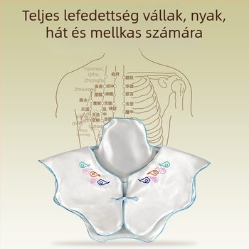 Ai Chuang elektromos melegítésű váll- és nyakvédő Mugwort melegítő kompresszióval egészségügyi masszázshoz