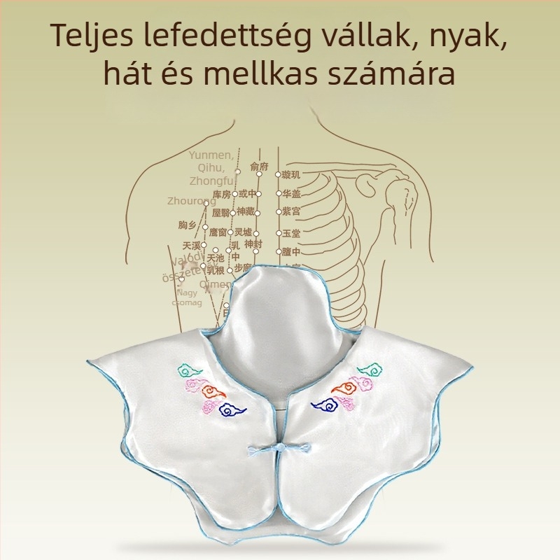Ai Chuang elektromos melegítésű váll- és nyakvédő Mugwort melegítő kompresszióval egészségügyi masszázshoz