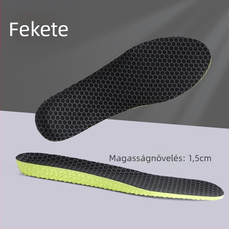 PU talpbetét magasságot növelő masszázzsal, légáteresztő, nedvességelvezető, ütéscsillapító