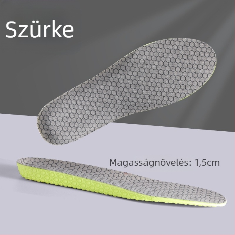 PU talpbetét magasságot növelő masszázzsal, légáteresztő, nedvességelvezető, ütéscsillapító