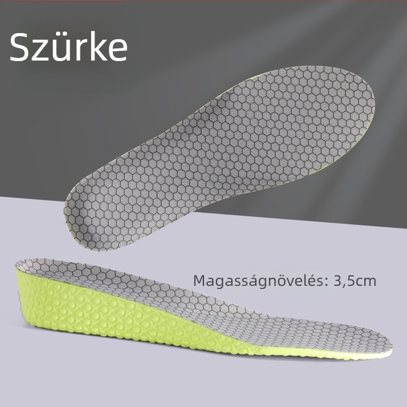 PU talpbetét magasságot növelő masszázzsal, légáteresztő, nedvességelvezető, ütéscsillapító