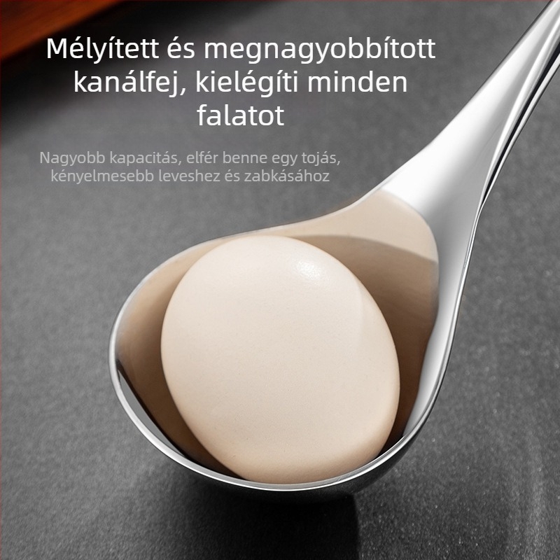 CCKO 304 rozsdamentes acél leveskanál vastagított, mély tálú - modern minimalist dizájn, háztartási használatra