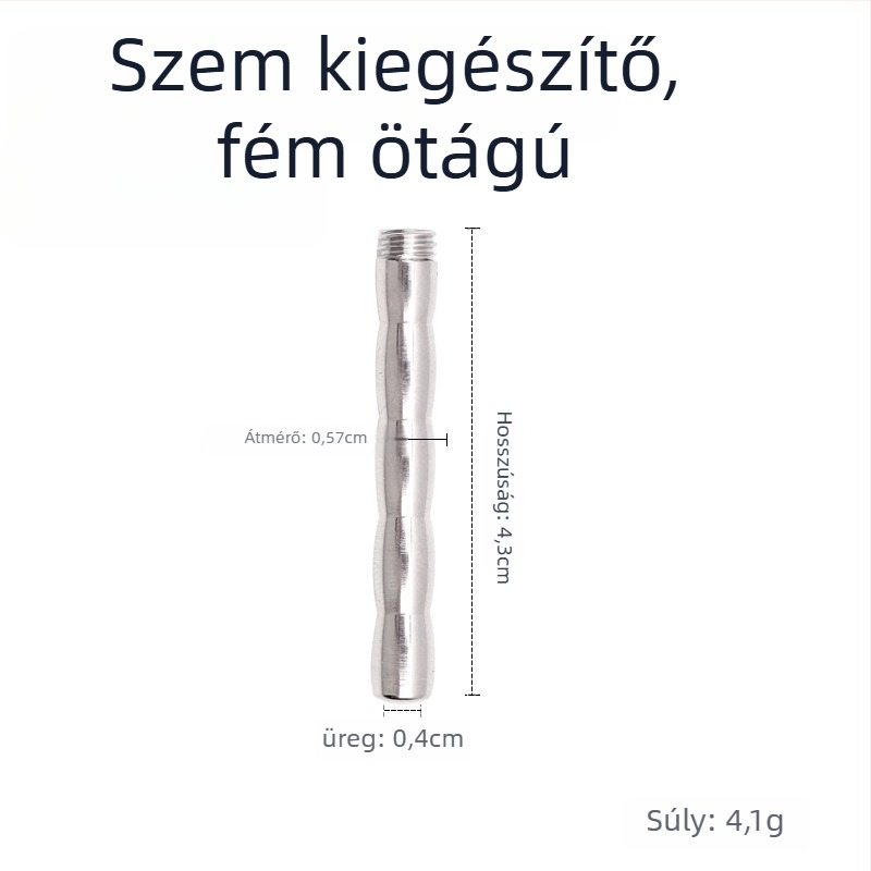 Fém péniszzár férfiaknak, kézi vezérlés, síkosító nélkül, Cherry Fini márka.