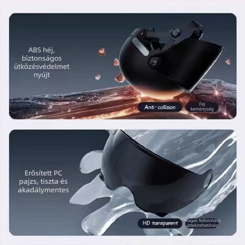 Elektromos motorkerékpár fél sisak napvédővel, uniszex felnőtteknek, retro nyári dizájn, minden évszakhoz, ABS anyag, 3C tanúsítvány, elektromos kerékpárhoz