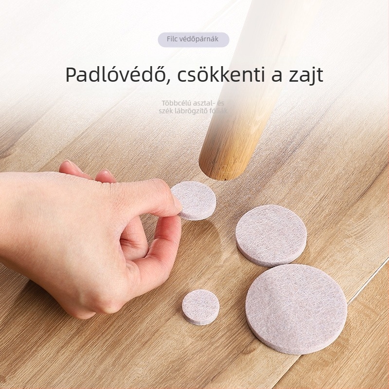 Szék- és asztallábvédők – filcből készült, egyszerű és modern stílus, csúszásmentes, kopásálló, bútorvédő matrac, konyha- és hálószobai tárolási célra, Xinyou
